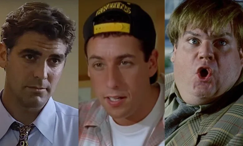 Adam Sandler's Story About Getting To ‘Ball’ With Chris Farley And George Clooney Is The Coolest Throwback