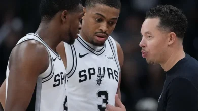 Adversity has been a constant for Mitch Johnson in his Spurs' tenure. He's handling things with ease