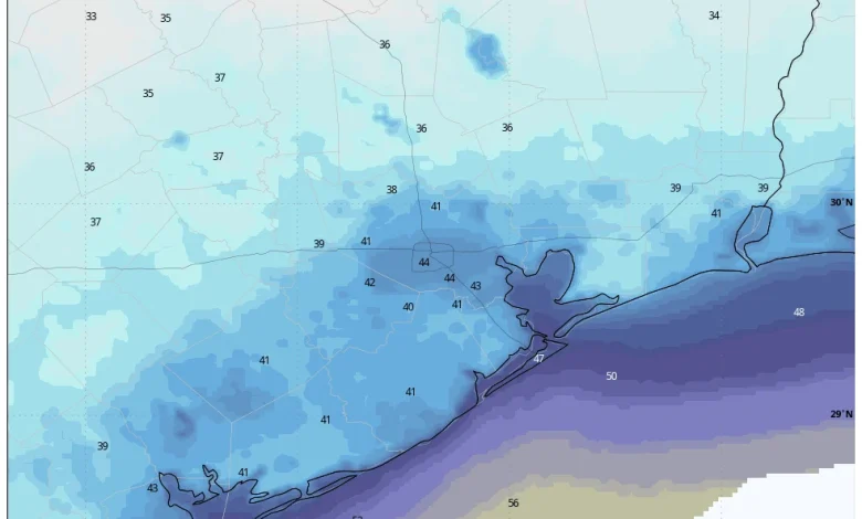 After a very warm and dry fall, Houston’s pattern changed overnight