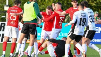 After last trip ended in a brawl, David Fisher says Glentoran will bring different fighting spirit to Inver Park