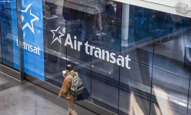 Air Transat limits fallout from strike threat, flight cancellations under two dozen