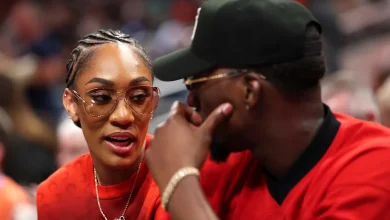 A'ja Wilson, Bam Adebayo react to awkward Rachel Nichols baby question