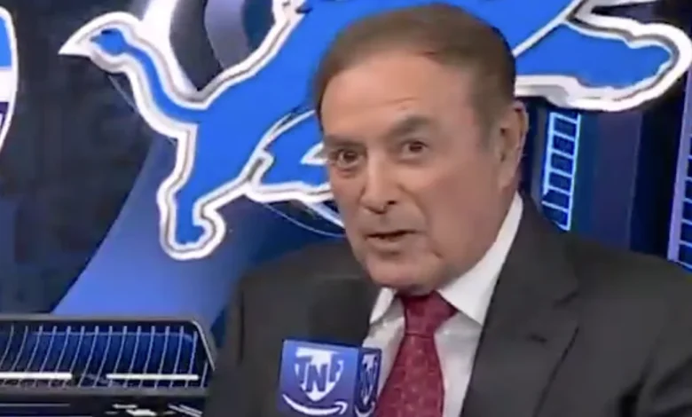 Al Michaels' hair captures attention on Cowboys-Lions 'Thursday Night Football'