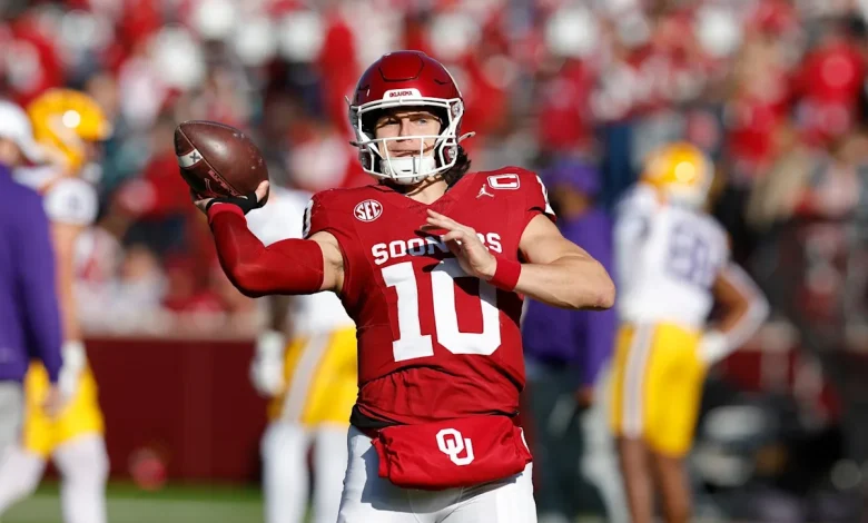 Alabama's steady Ty Simpson and Oklahoma's flashy John Mateer to meet in College Football Playoff