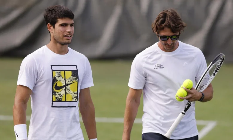 Alcaraz se separa de Ferrero, su entrenador desde que empezó en el tenis profesional