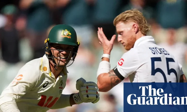 Alex Carey’s sparkling century helps Australia recover from early England Ashes onslaught