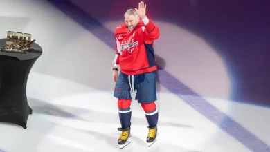 Alex Ovechkin becomes seventh player in NHL history to record 800 points on the road