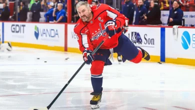 Alex Ovechkin is now being asked about the possibility of reaching 1,000 career goals