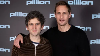 Alexander Skarsgård & Harry Melling Attend ‘Pillion’ Screening in London