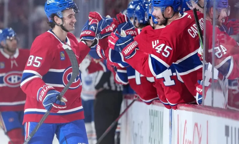 Alexandre Texier à nouveau buteur avec les Canadiens de Montréal en NHL