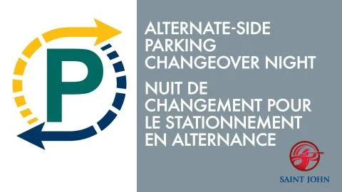 Alternate-side parking changeover is in effect