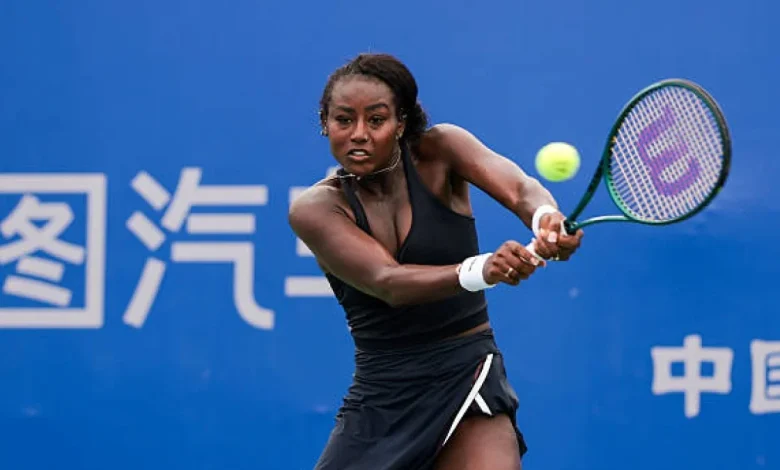 Alycia Parks Ties Record for Most Aces in a Match During Angers Tournament