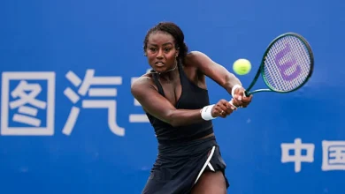 Alycia Parks equals the record for most aces in a match this season