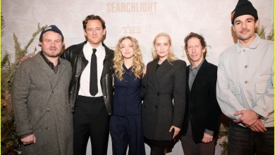 Amanda Seyfried & Lewis Pullman Share Adorable Fist Bump at 'The Testament of Ann Lee' Screening in NYC