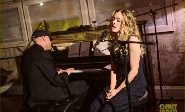 Amanda Seyfried & Lewis Pullman Share Adorable Fist Bump at 'The Testament of Ann Lee' Screening in NYC