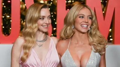 Amanda Seyfried and Sydney Sweeney Opt for Old School Glam at 'The Housemaid' Screening