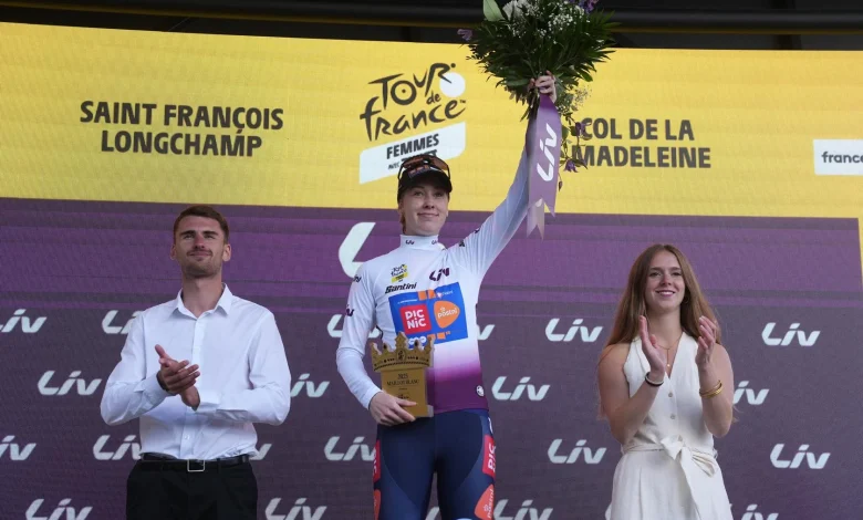 Amersfoortse (21) ziet witte trui in de Tour beloond met toptransfer naar SD Worx-Protime: "Ze heeft haar potentieel al bewezen"