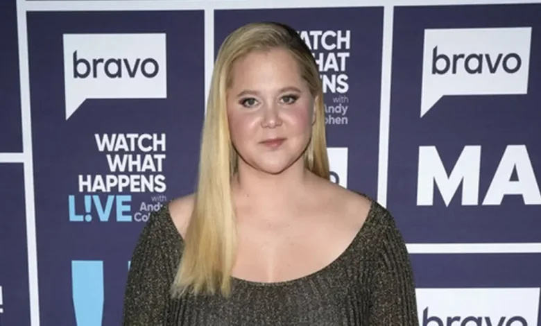 Amy Schumer Poses in Minidress in New Photos After Weight Loss Journey
