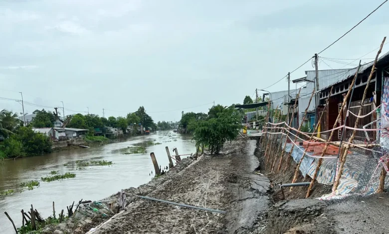 An Giang xảy ra 106 vụ sạt lở, thiệt hại 12 tỷ đồng