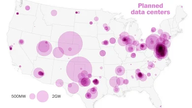 Analysis | Supersized data centers are coming. See how they will transform America.