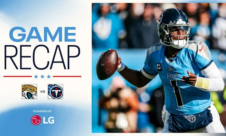 And We're On to December: Titans Fall 25-3 to Jaguars