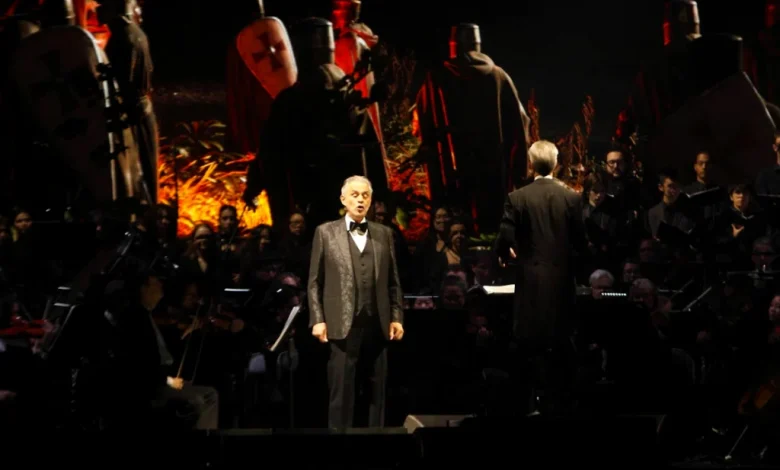 Andrea Bocelli and Hamilton Philharmonic team up for blockbuster performance