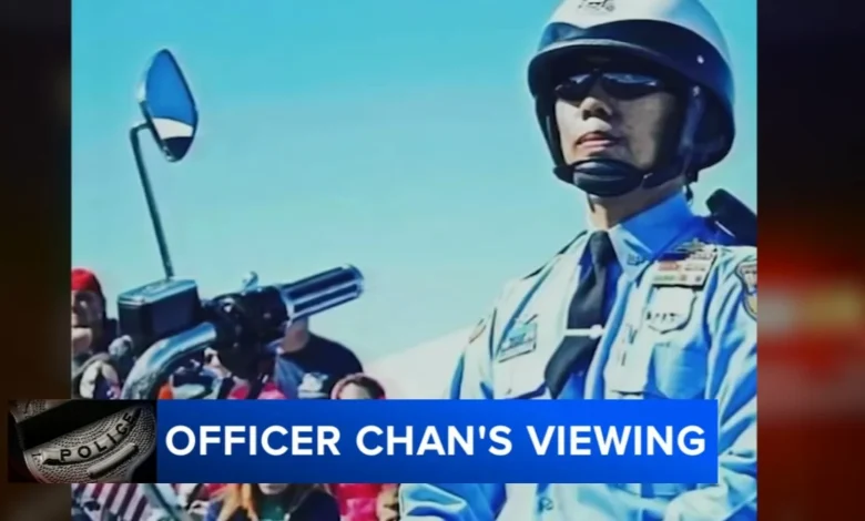 Andy Chan viewing: Community paying final respects to Philadelphia highway patrol officer