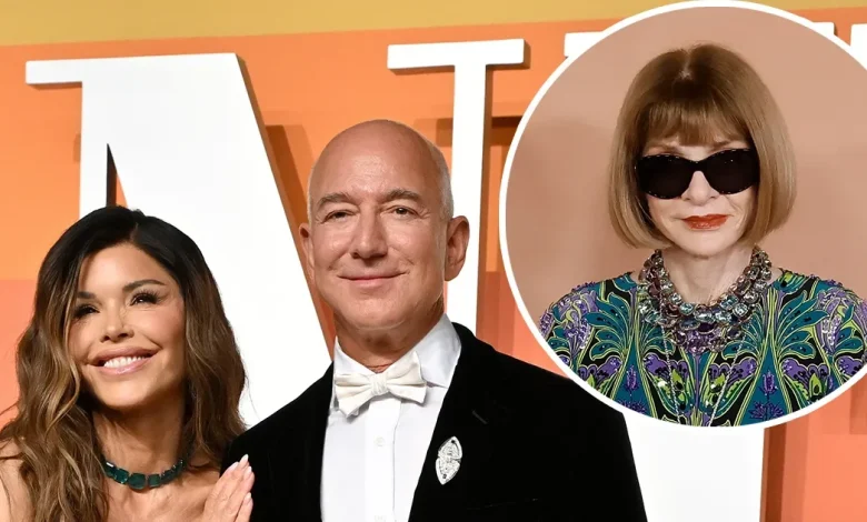 Anna Wintour Reacts to Jeff Bezos and Lauren Sánchez Bezos' Met Gala 2026 Roles