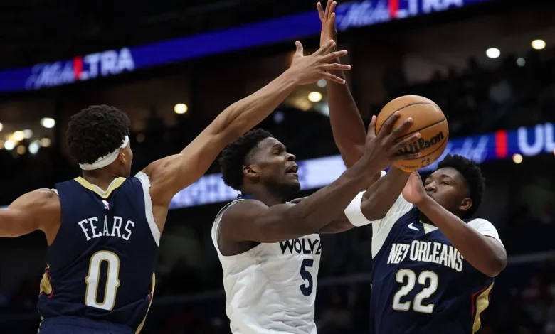 Anthony Edwards saves Wolves from themselves against woeful Pelicans - The Athletic