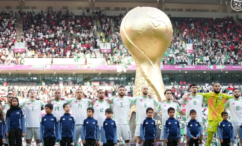 Arab Cup 2025 / Algeria's official lineup against Iraq