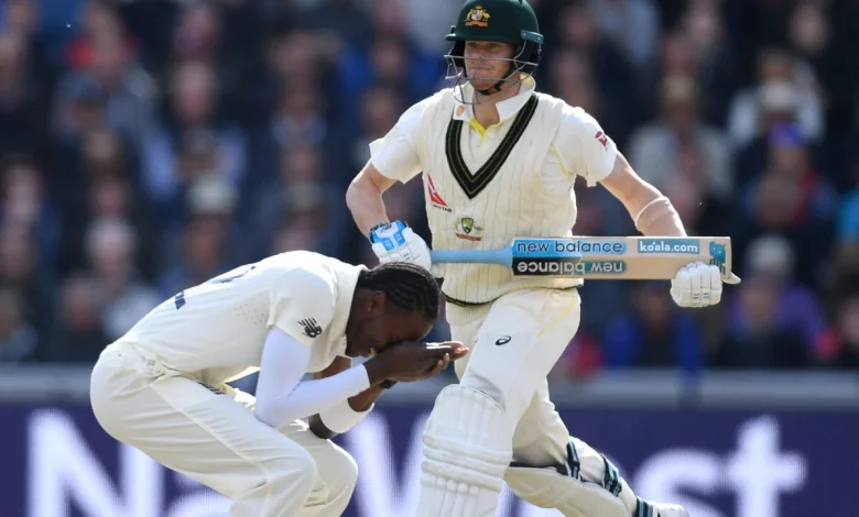 Archer on the brink of unwanted record against Smith as Ashes rivalry intensifies