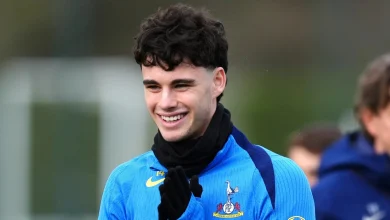 Archie Gray ready to shift tag of Tottenham's Phil Neville as he prepares to face club that made grandad a legend