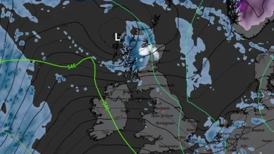 Arctic blast to bring snow deluge before Christmas as temperatures plummet to breathtaking -6C