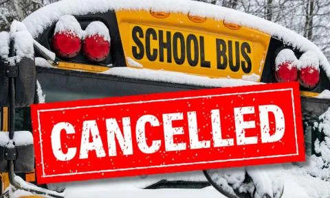 Area school buses cancelled again
