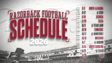 Arkansas’ 2026 schedule unveiled