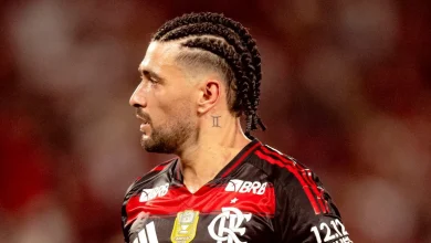 Arrascaeta de trança e mosaico do tetra: veja imagens da festa