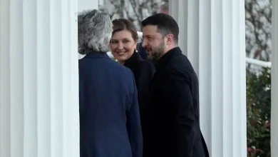 Arrivé à Berlin, Zelensky dit vouloir convaincre les Américains de soutenir un gel de la ligne de front en Ukraine