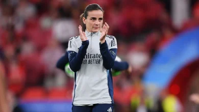 Arsenal boss Renee Slegers: 'Not in our hands but will chase' top 4 UWCL spot