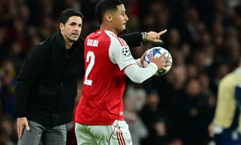 Arsenal’s William Saliba in contention to face Brentford after ‘bizarre’ injury – Mikel Arteta