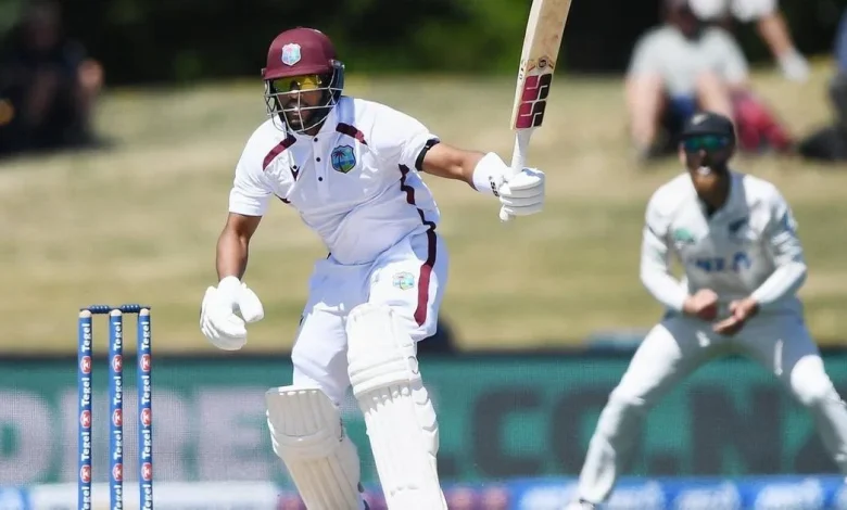 As Hope falls, New Zealand’s hopes rise of a 1st-test win over the West Indies