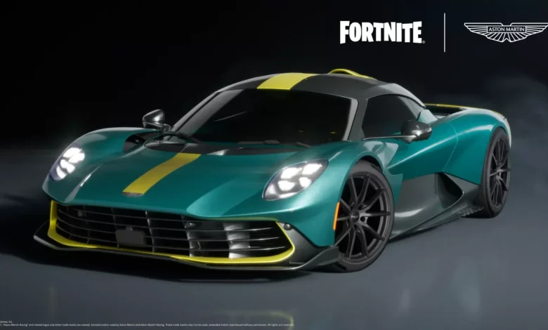Aston Martin brings the ultimate supercar to Fortnite and Rocket League players -