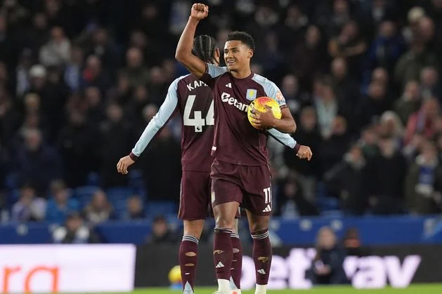 Aston Villa hit back to beat Brighton in seven-goal thriller