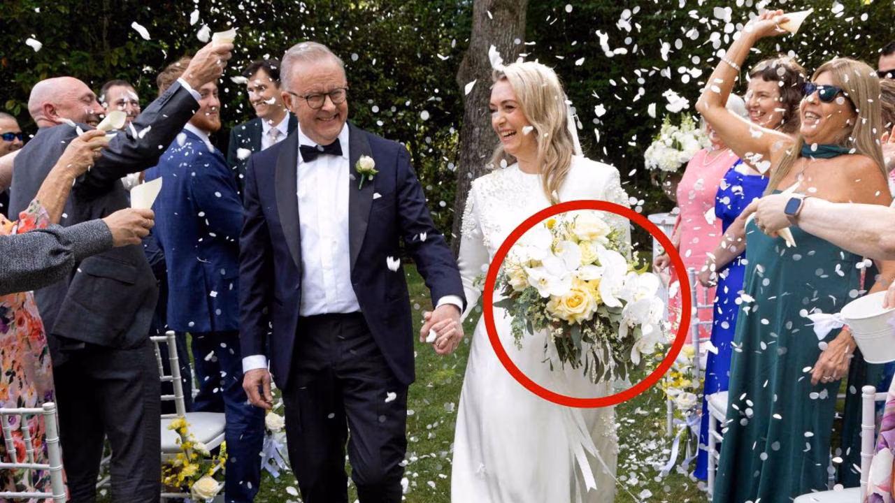 Astonishing detail in top-secret Albo wedding