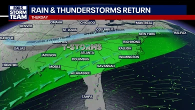 Atlanta to see rain Thursday as Christmas week forecast sharpens