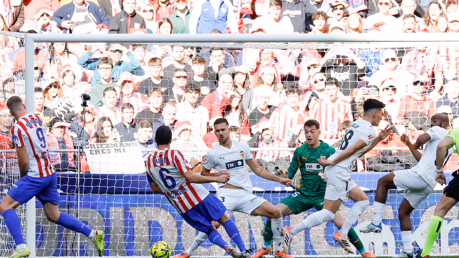 Atlético de Madrid - Valencia, en directo: LaLiga EA Sports hoy, en vivo