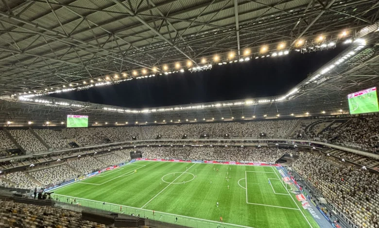 Atlético registra pior público da história da Arena MRV em partida contra o Palmeiras