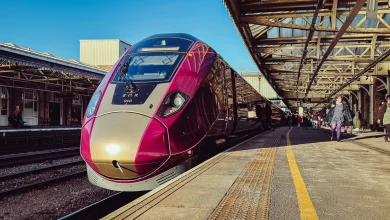 Aurora at Last: EMR’s delayed bi-mode trains finally arrive at St Pancras station