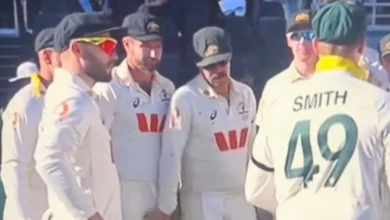 'Australia ball-tampering again' joke fans as Head's cheeky prank caught live