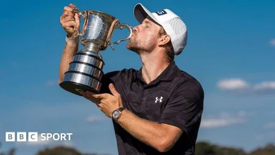 Australian Open: Rasmus Neergaard-Petersen beats Cameron Smith on final hole