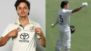 Australia's 20-year-old prodigy answers Ashes snub with gritty hundred in Sheffield